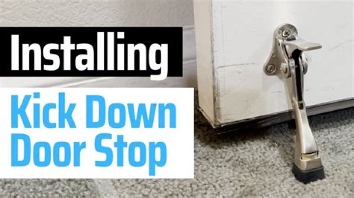 Can you actually kick down doors?