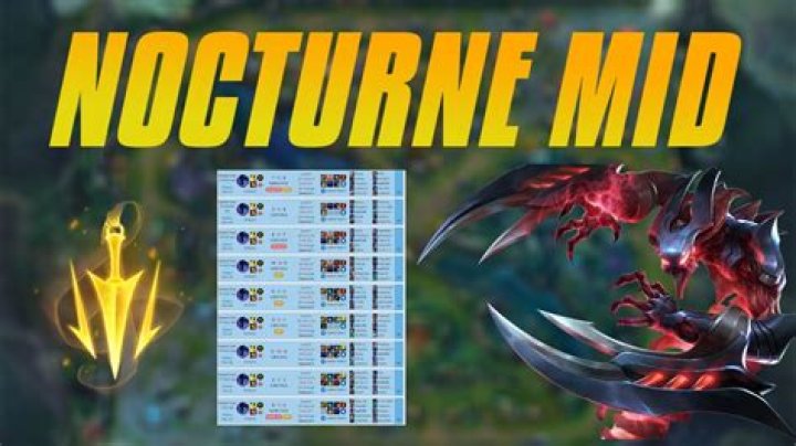Can you play Nocturne mid?