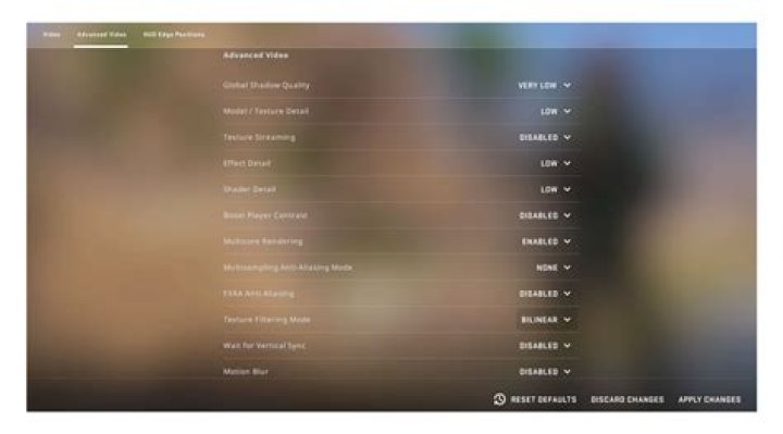How do I save my CSGO video settings?