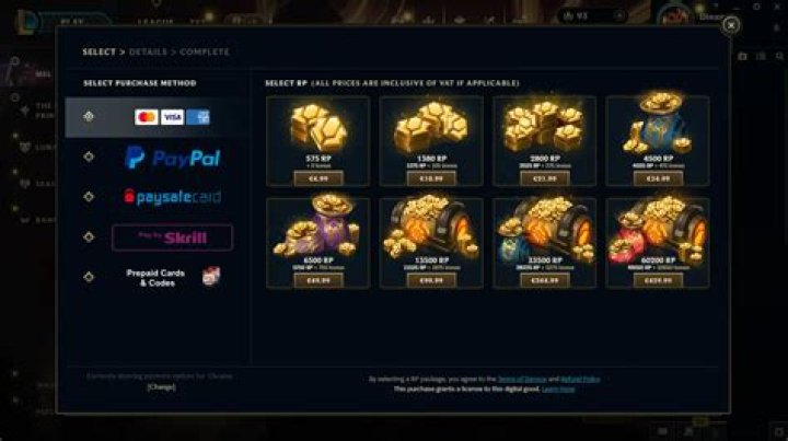 How do you earn riot points in lol?