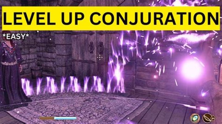 How do you level up conjuration fast on Reddit?