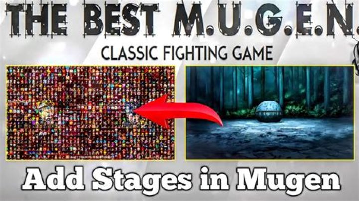 How do you make Mugen stages full screen?