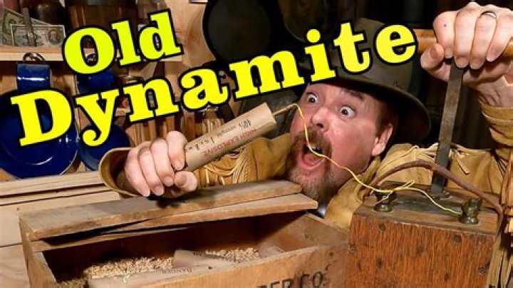 What can make dynamite explode?