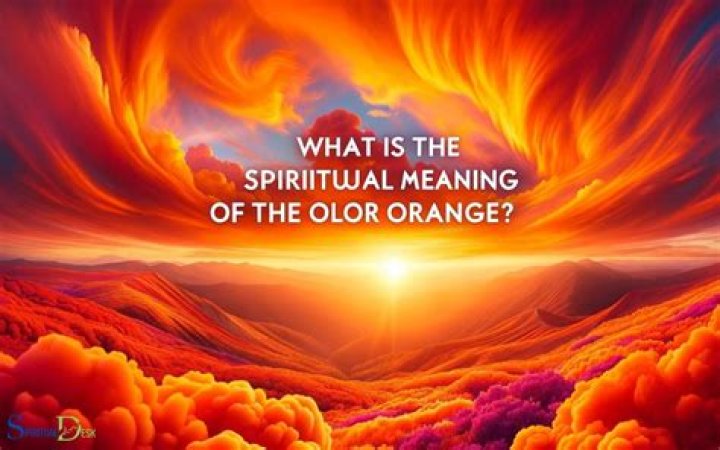What does orange energy mean?