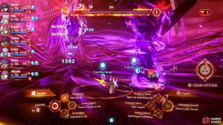 What level should I be for the final boss Xenoblade?